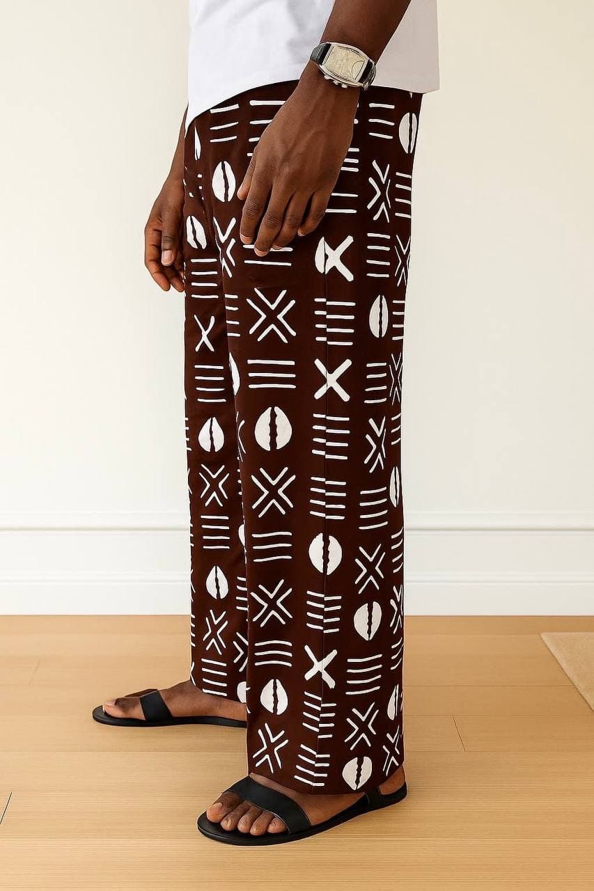 Heritage Print Trousers